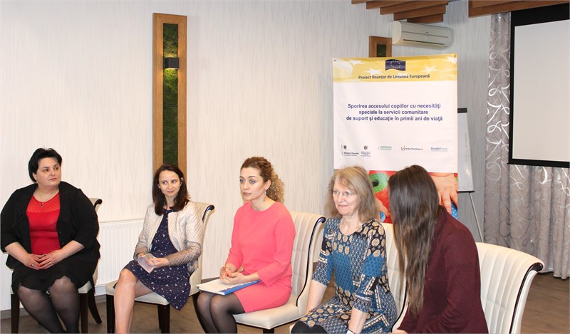 Supported by the EU, the basic Makaton language for children with communication difficulties was adapted to the context of the Republic of Moldova