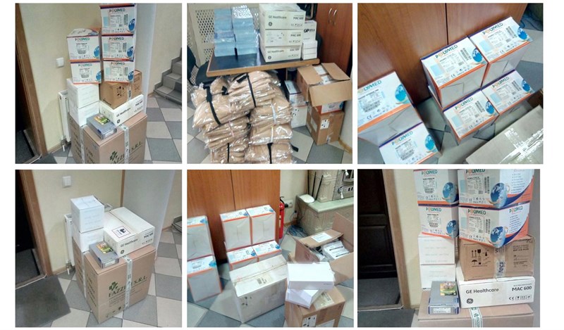 Medical equipment for 8 healthcare institutions of Moldova with support of the Síol Foundation from Ireland