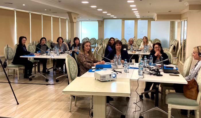 Employees of Territorial Social Assistance Structures participating in training “Care and assistance of separated or unaccompanied children refugees from Ukraine”