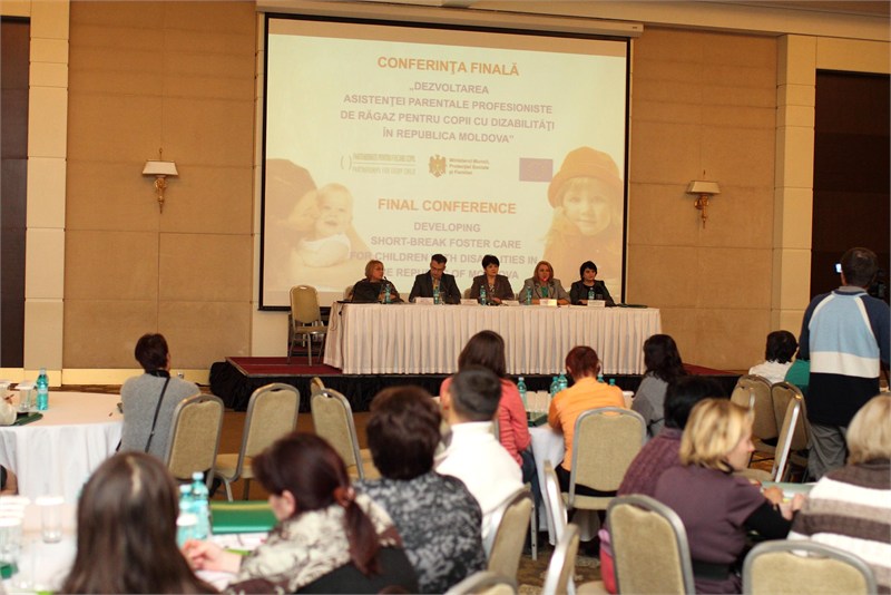 Conferinţa naţională a practicienilor şi profesioniştilor implicaţi în prestarea serviciului de asistenţă parentală profesionistă