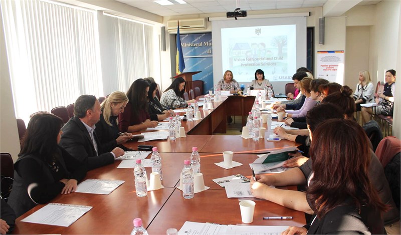 Viziunea strategică privind serviciile specializate de protecție a copilului a fost prezentată la Chișinău